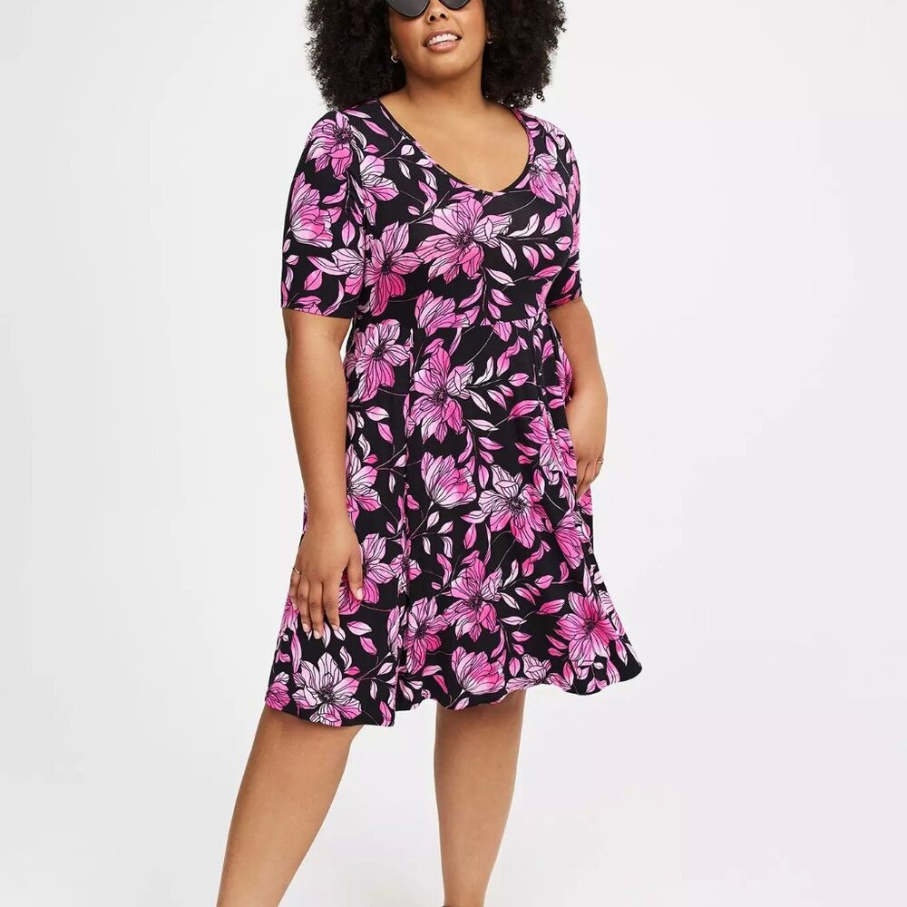 NWOT Torrid Mini Super Soft Skater Dress